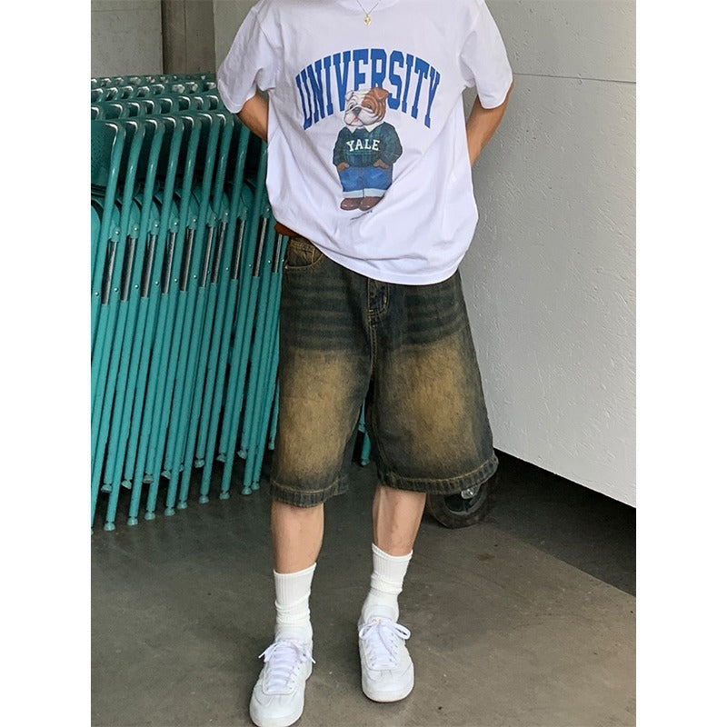 Dustfade Denim Shorts