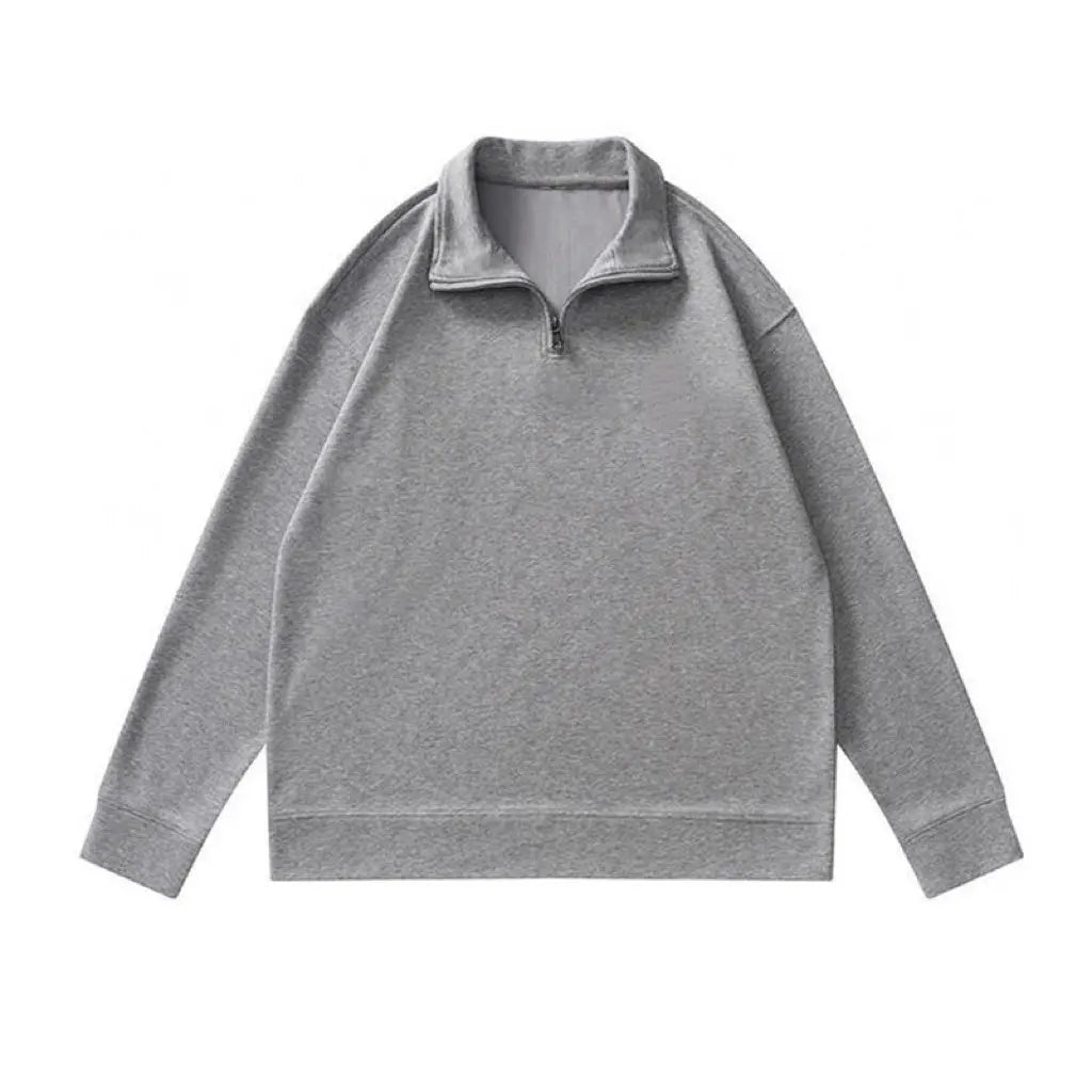 Zip-Neck Pullover