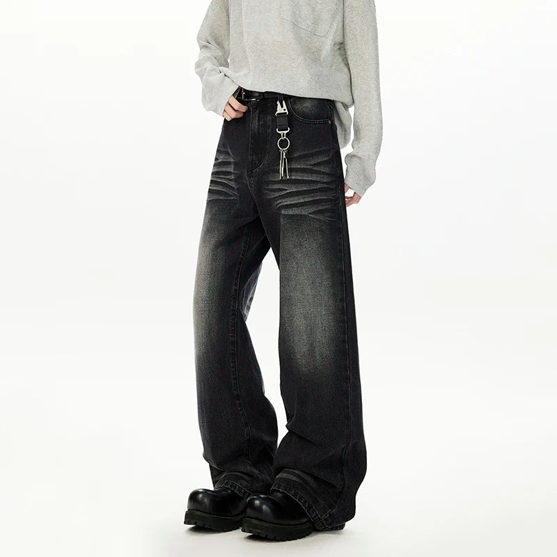 Splitwash Noir Denim Pant