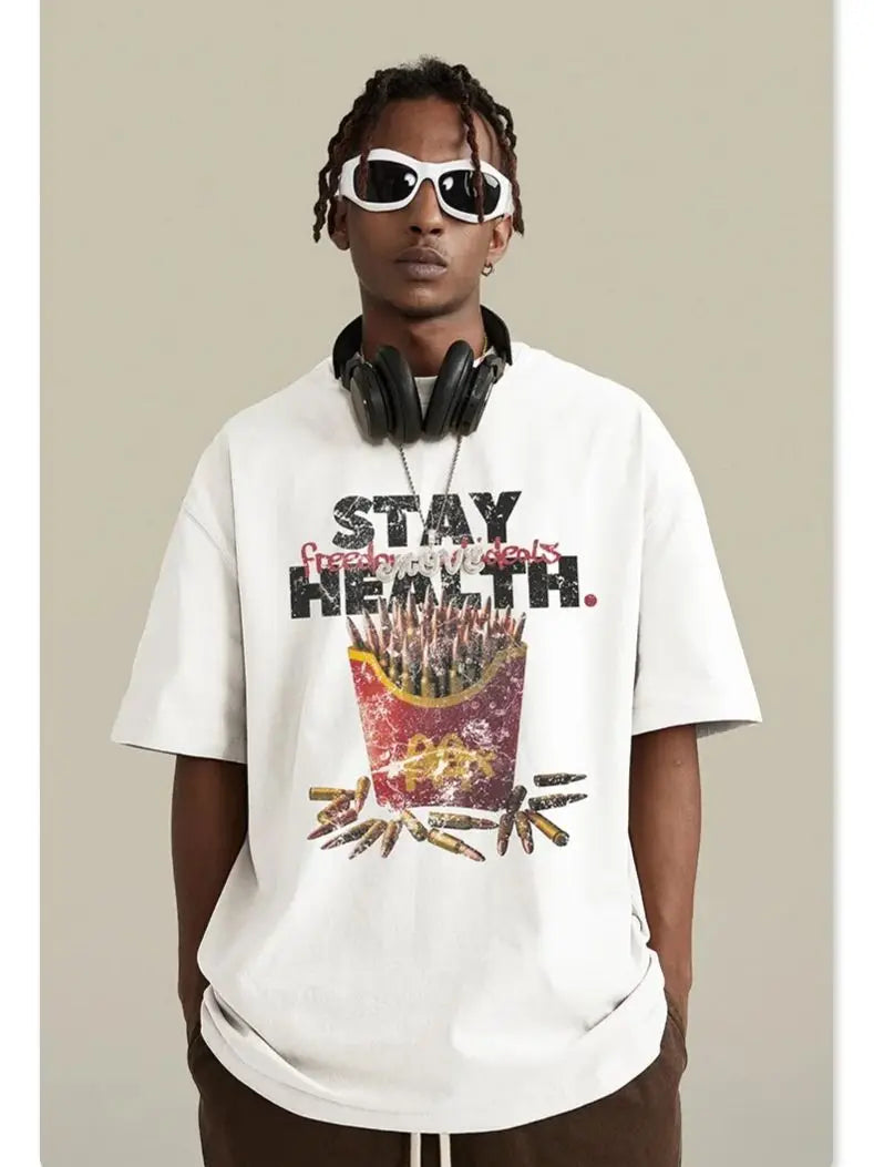 STAY HEALTH Graphic Tee