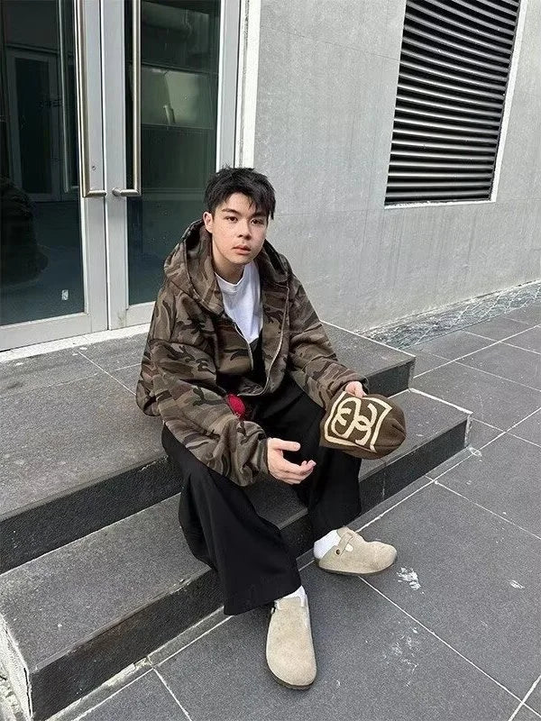 Recon Camo Zip Hoodie