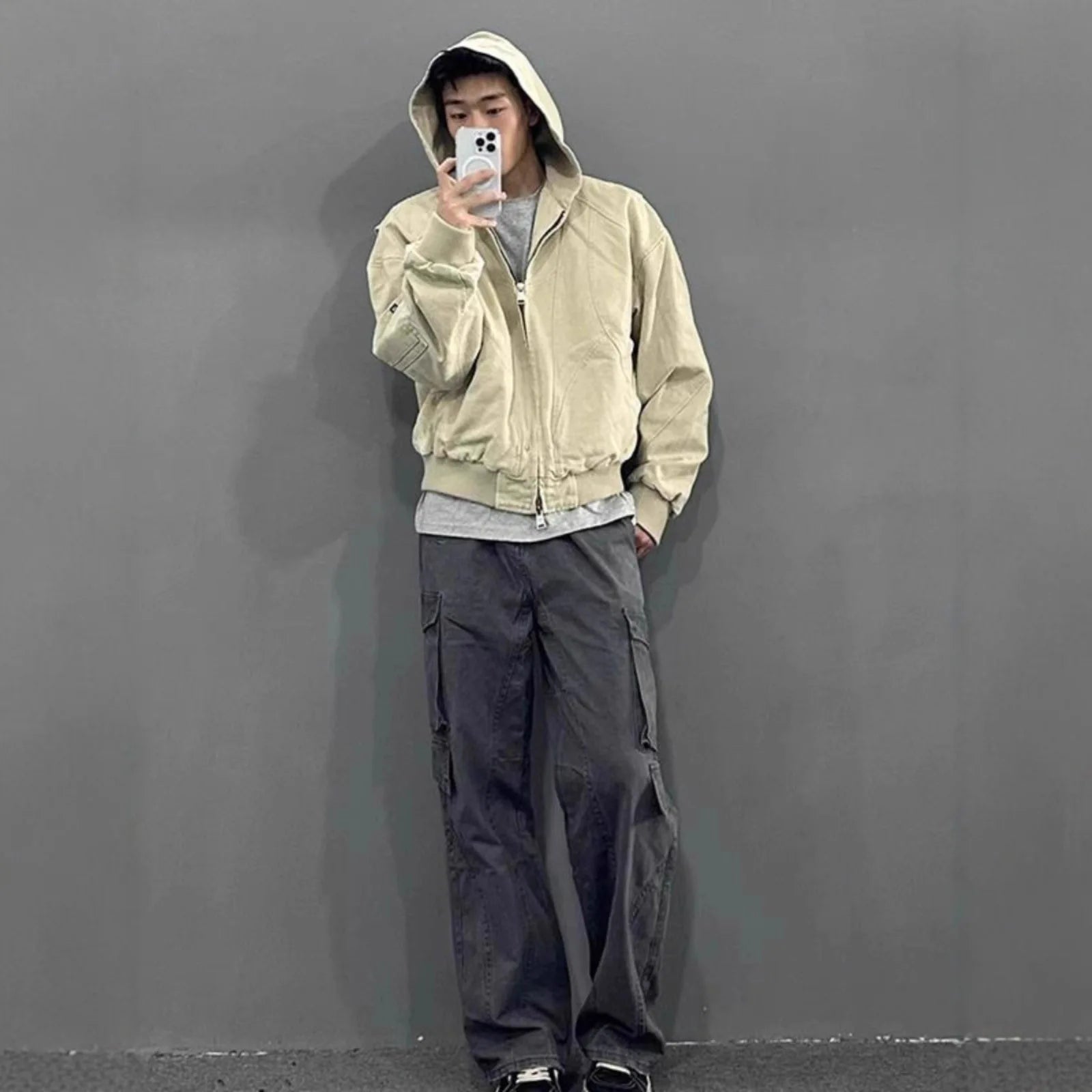 Fieldline Hooded Bomber