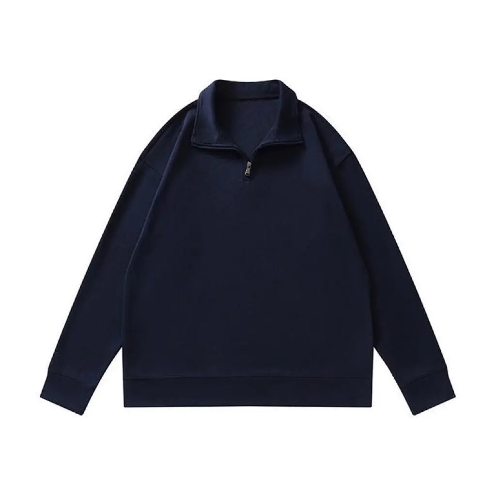 Zip-Neck Pullover