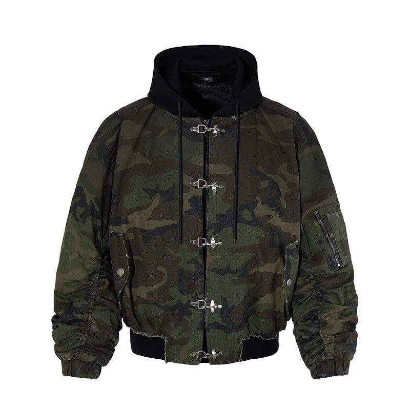 Blade Camo Patch Hooded Jacket