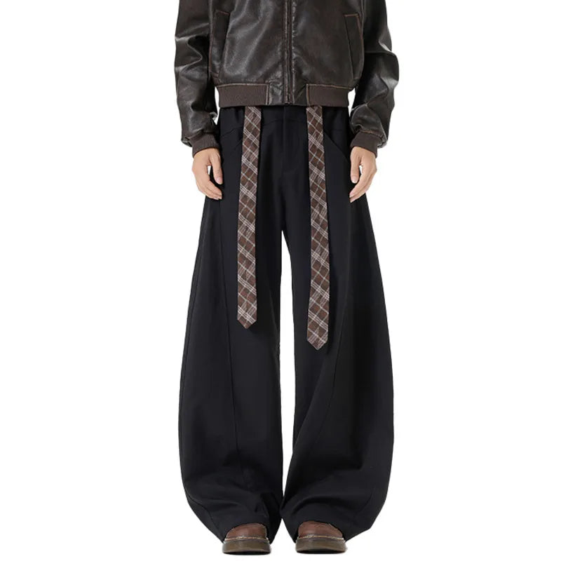 Curve Pleat Wide Pant