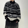 Zip Knit Sweater