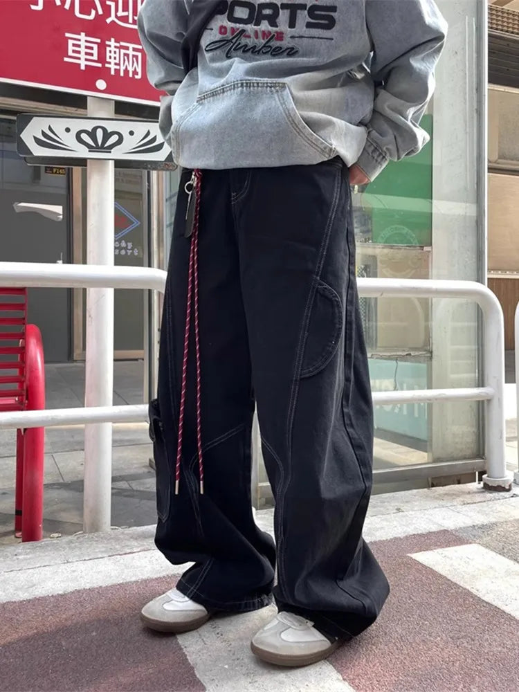 Recon Patchwork Cargo Denim