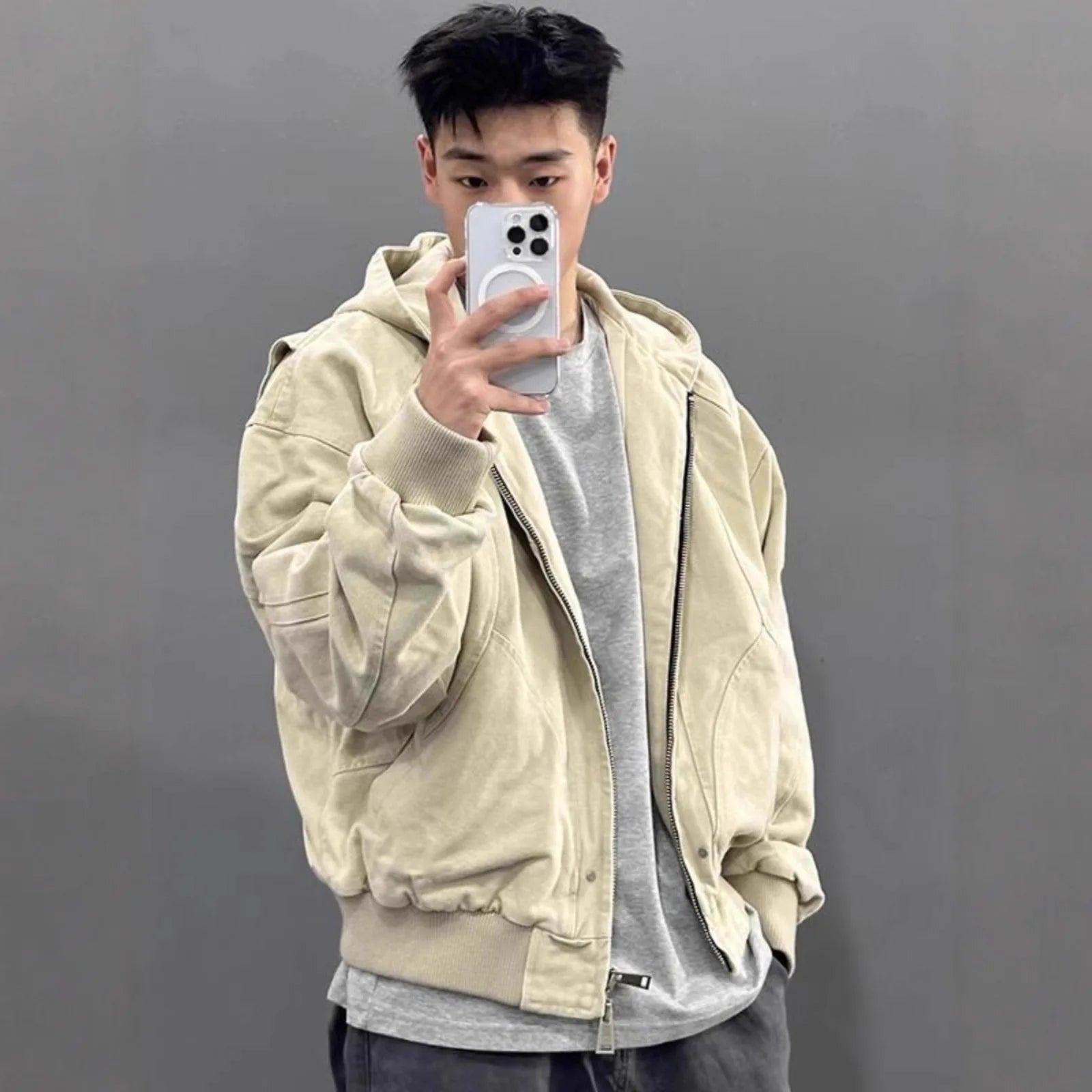 Fieldline Hooded Bomber