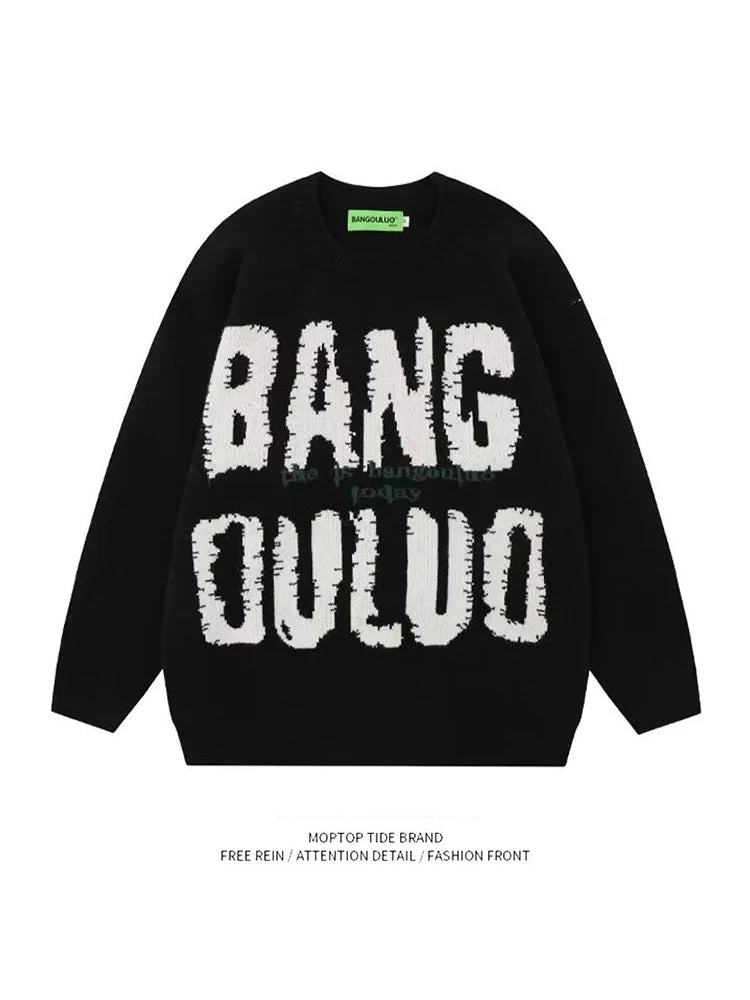 BANG Graphic Knit Sweater
