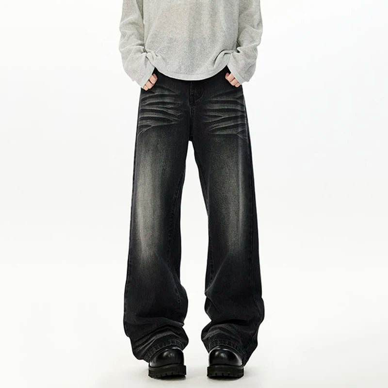 Splitwash Noir Denim Pant