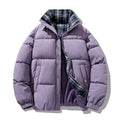 Core Plaid-Lined Puffer Jacket