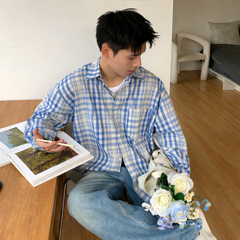 Atlas Plaid Overshirt