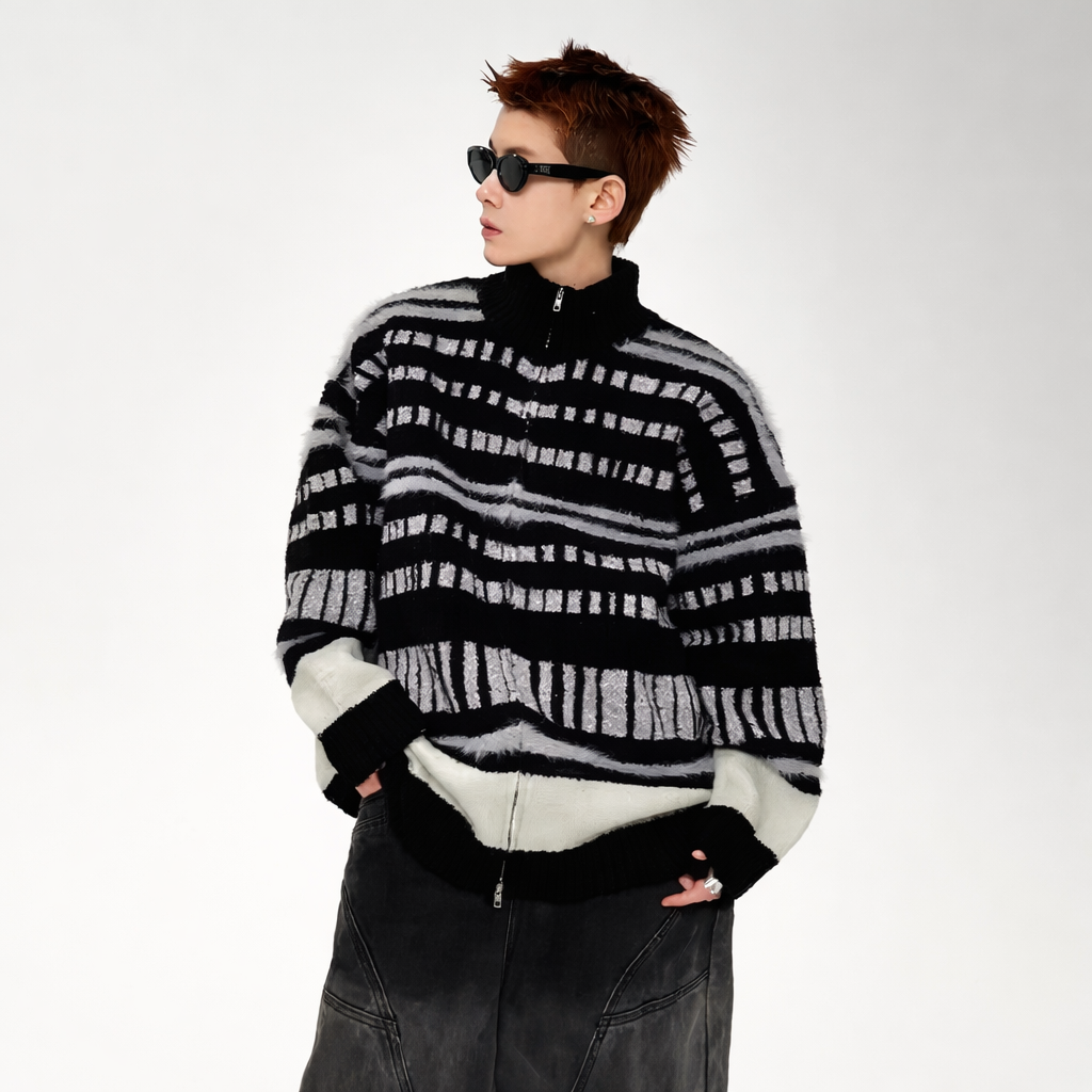 MODE Zip Knit