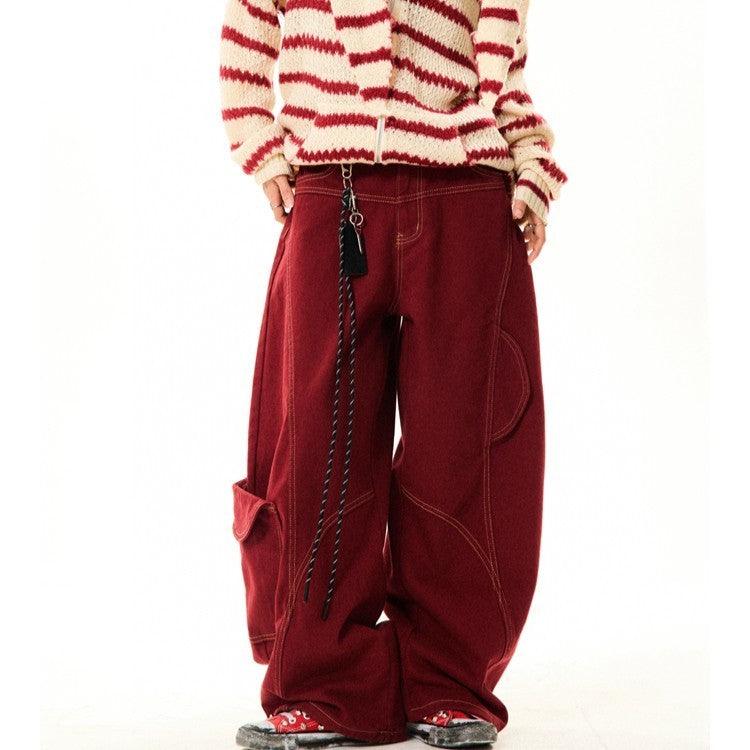 Recon Patchwork Cargo Denim